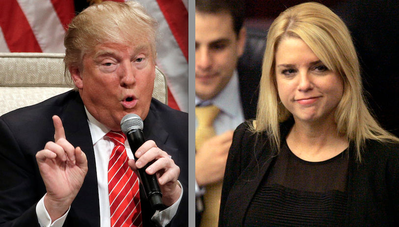 Pam Bondi Endorses Donald Trump