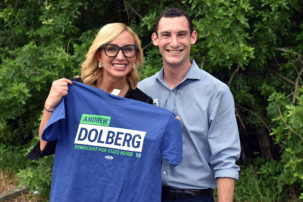 Andrew Dolberg with Lauren Book copy