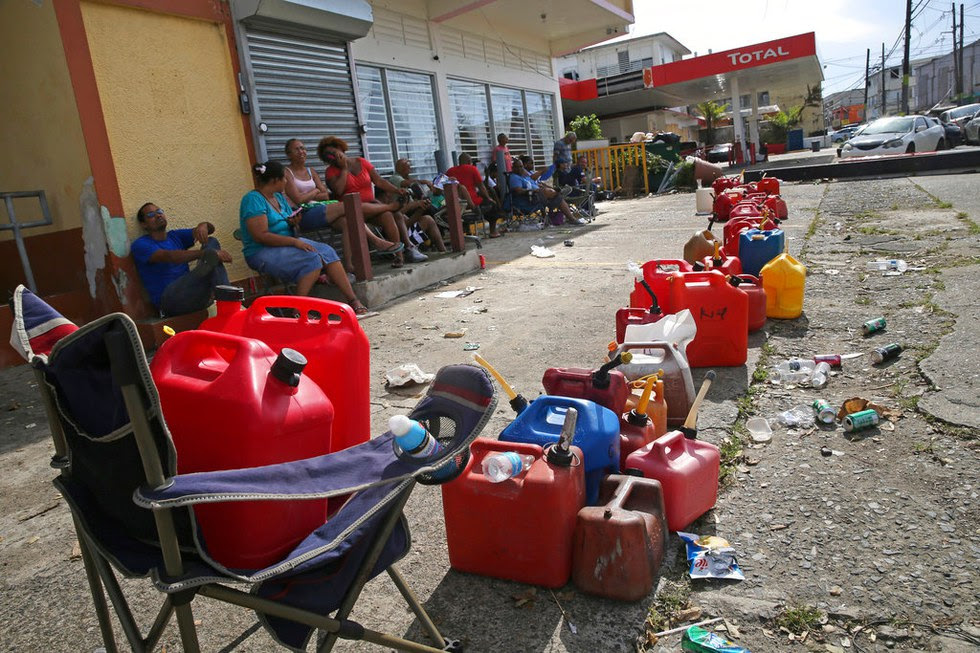 Irma hits Puerto Rico