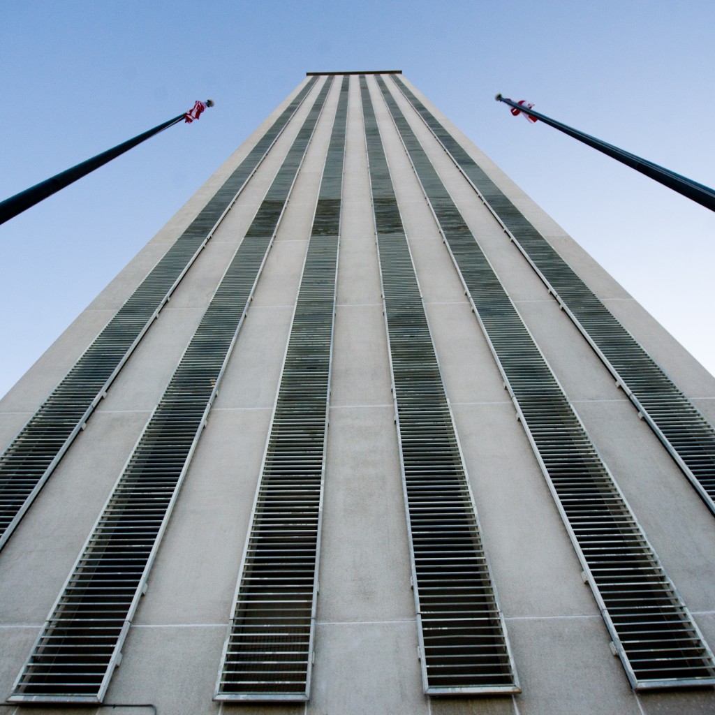 florida capitol - looking up