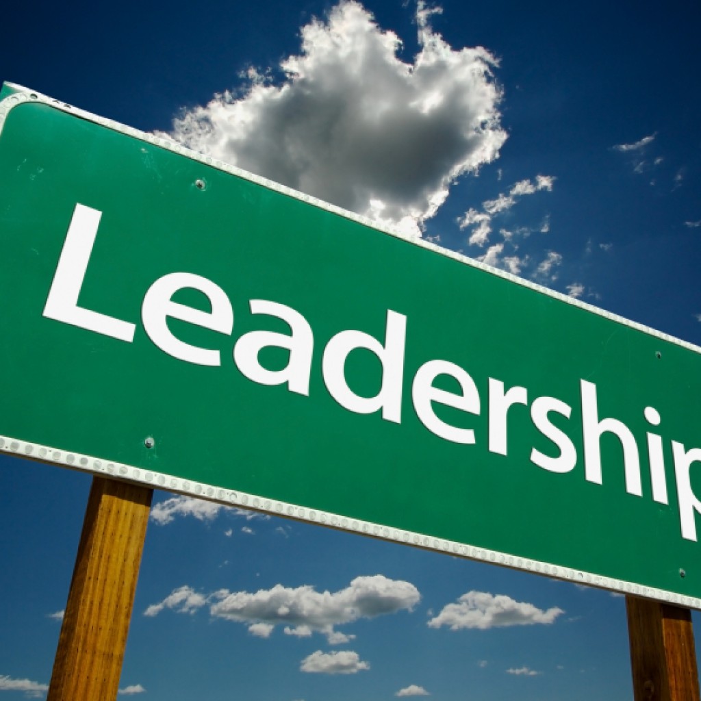 Leadership Road Sign