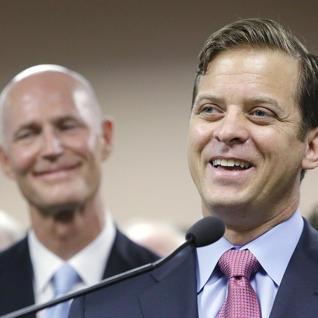 Carlos Lopez-Cantera, Rick Scott