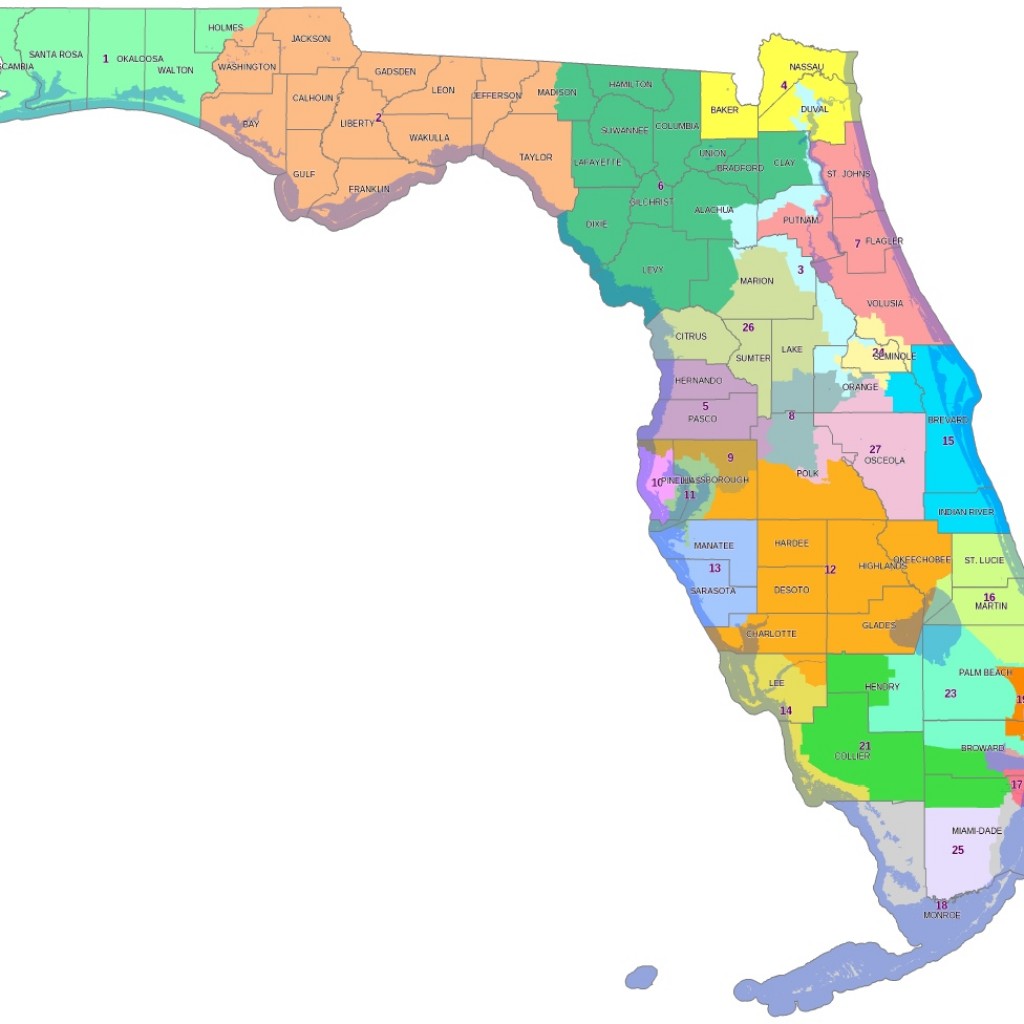 New Florida Map