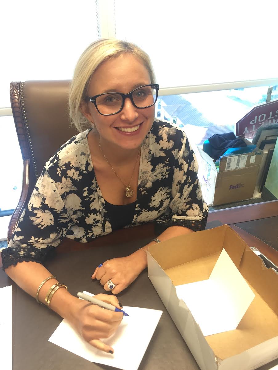 lauren book and the empty box