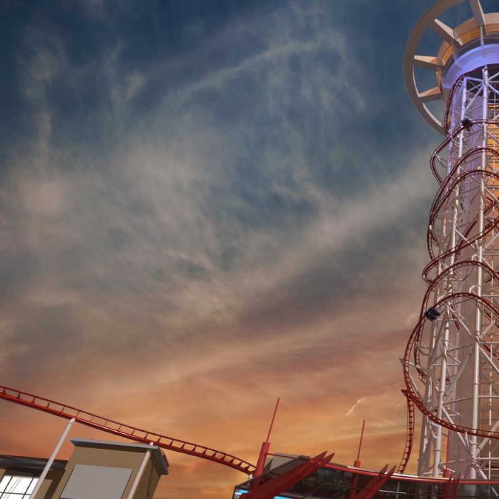 SkyPlex Orlando roller coaster