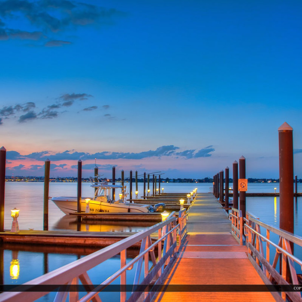 St Lucie River Marina Stuart Florida Martin County