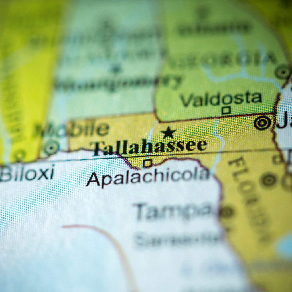 tallahassee - map