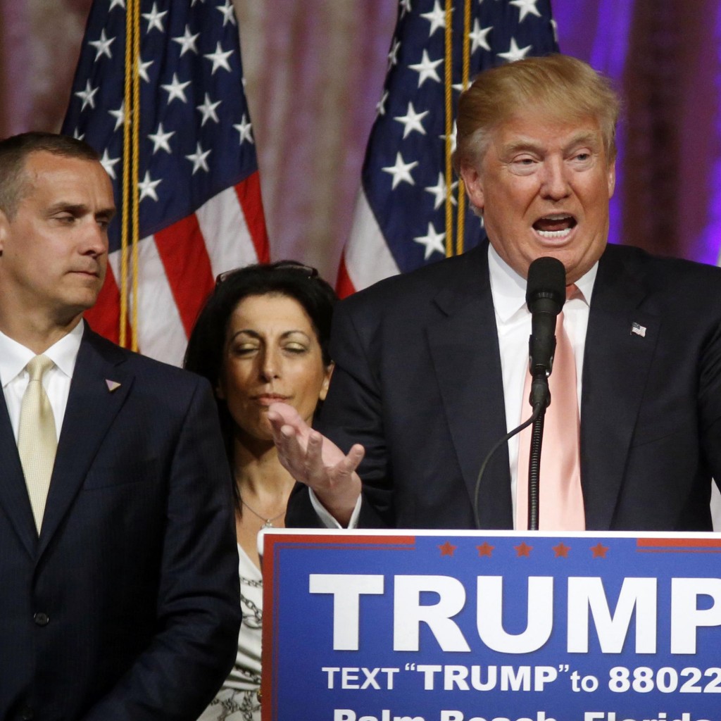 Corey Lewandowski and Trump