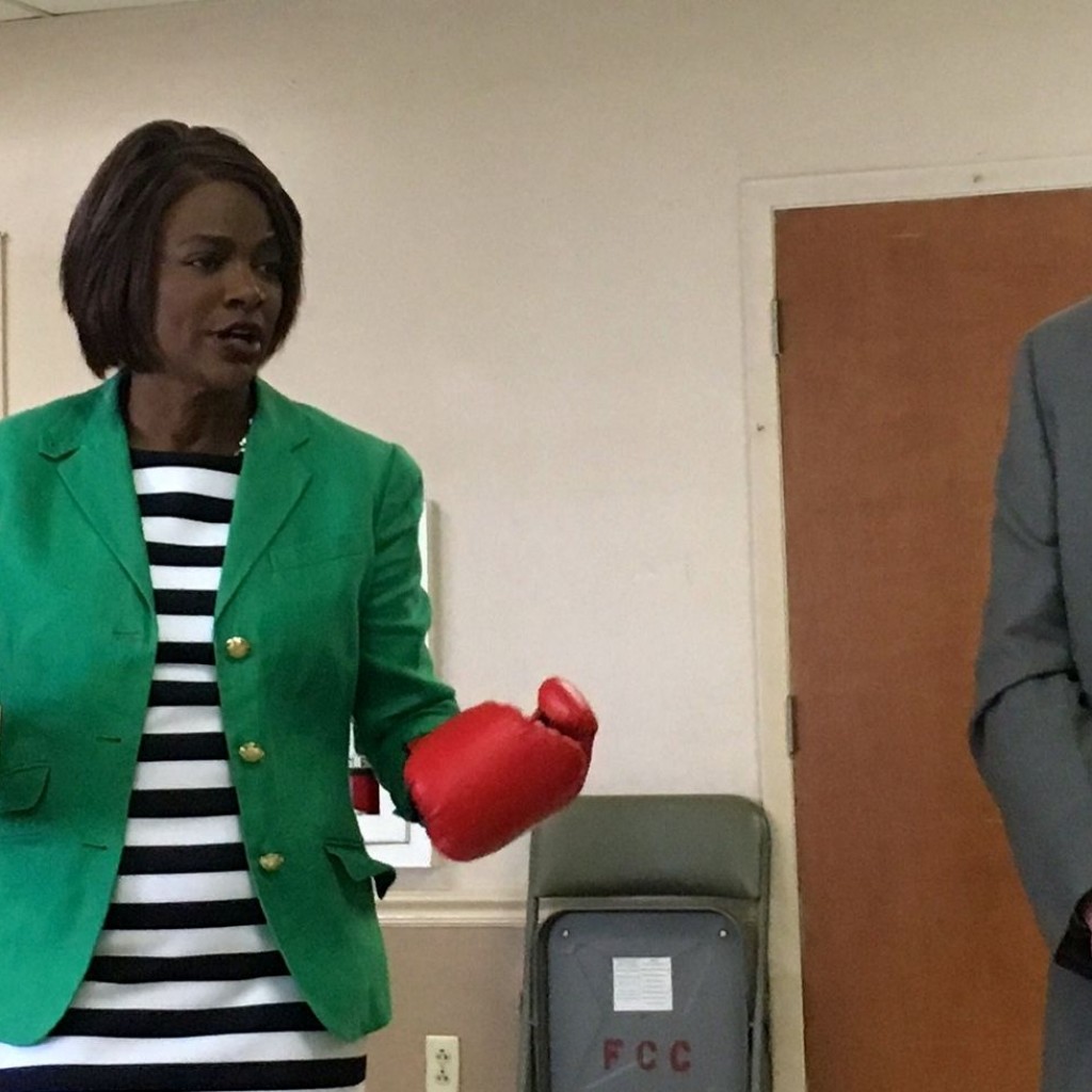 Val Demings and Max Richtman