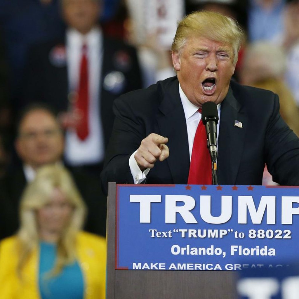 Donald Trump Orlando rally 2016 AP photo