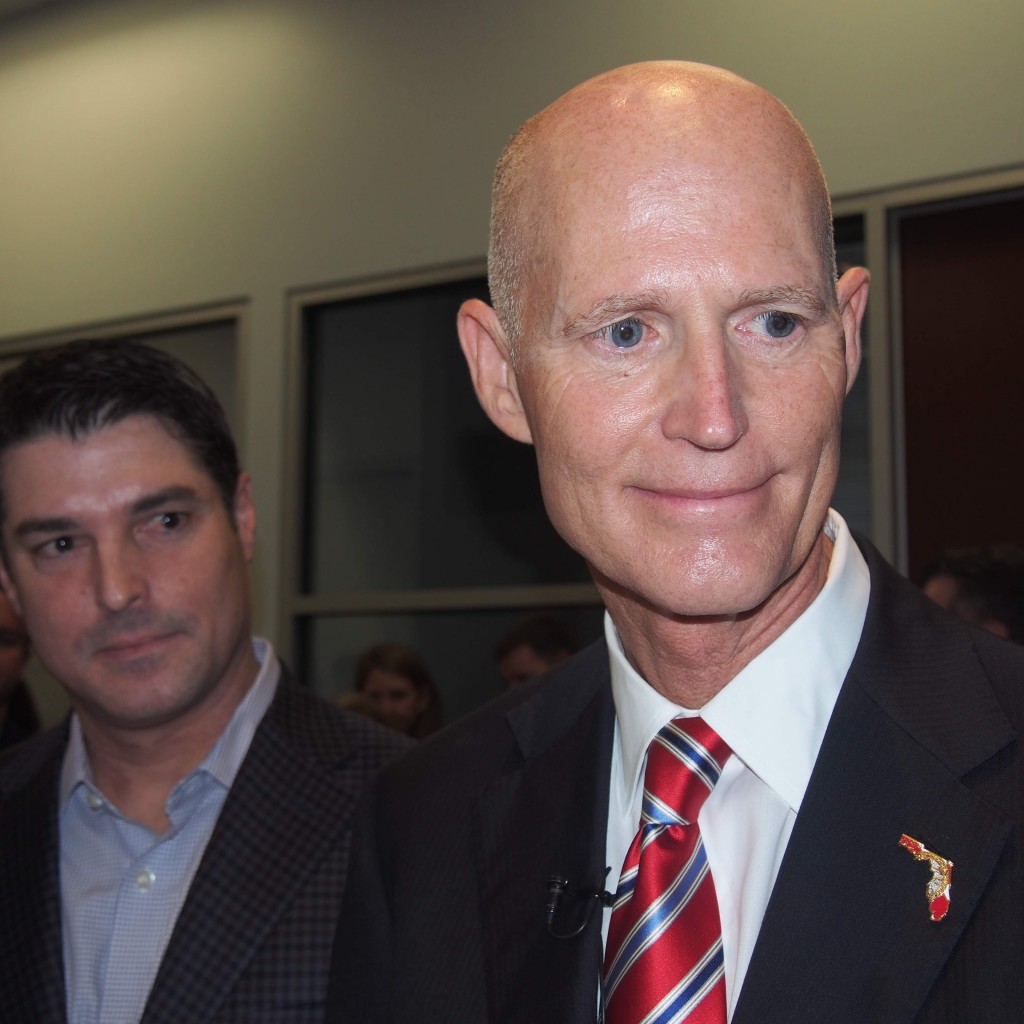 House Speaker Steve Crisafulli and Gov. Rick Scott