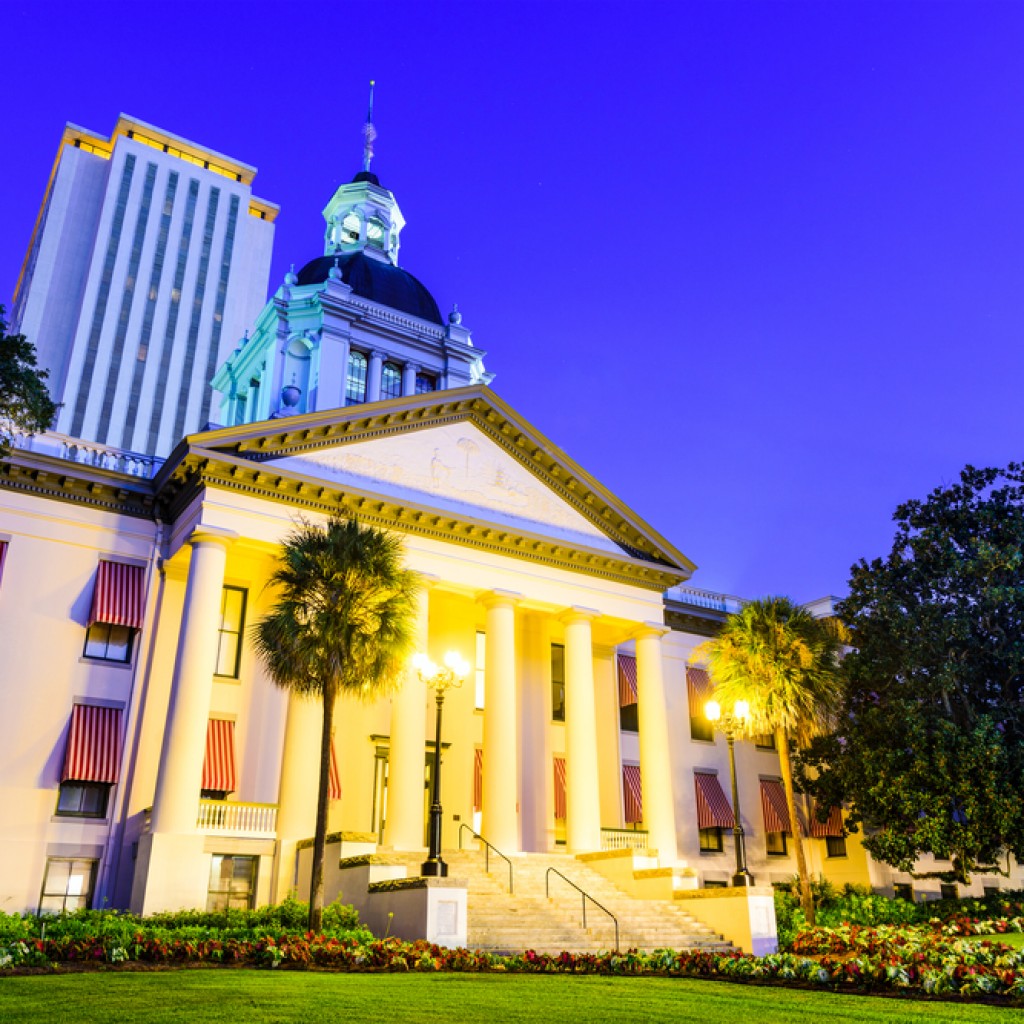 florida capitol - bright