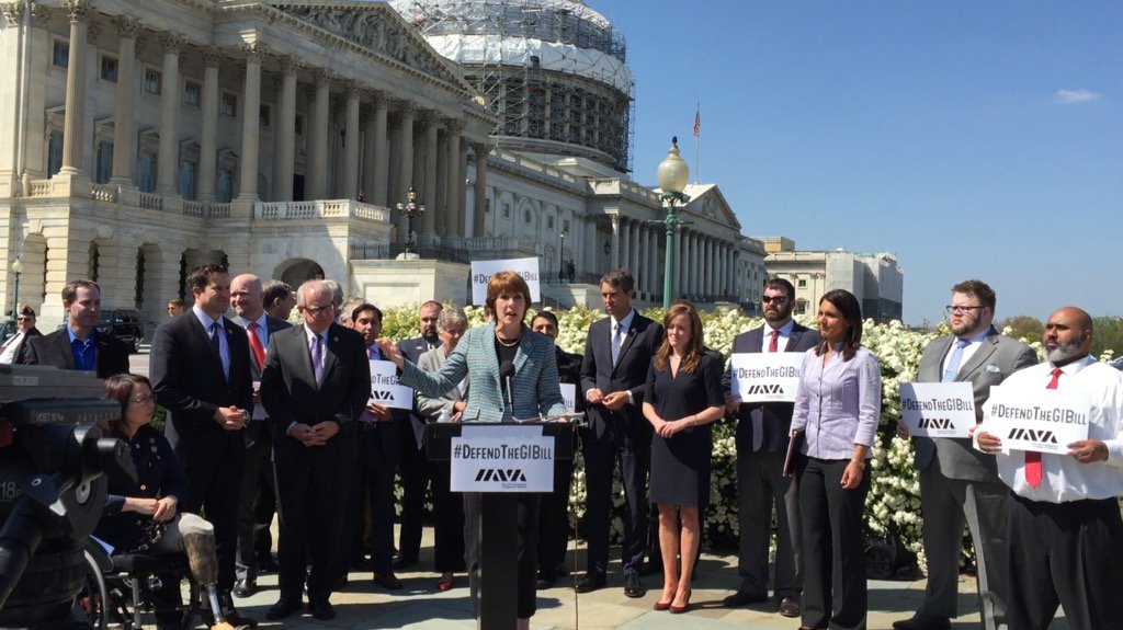 Gwen Graham defends post-9/11 GI Bill in Washington