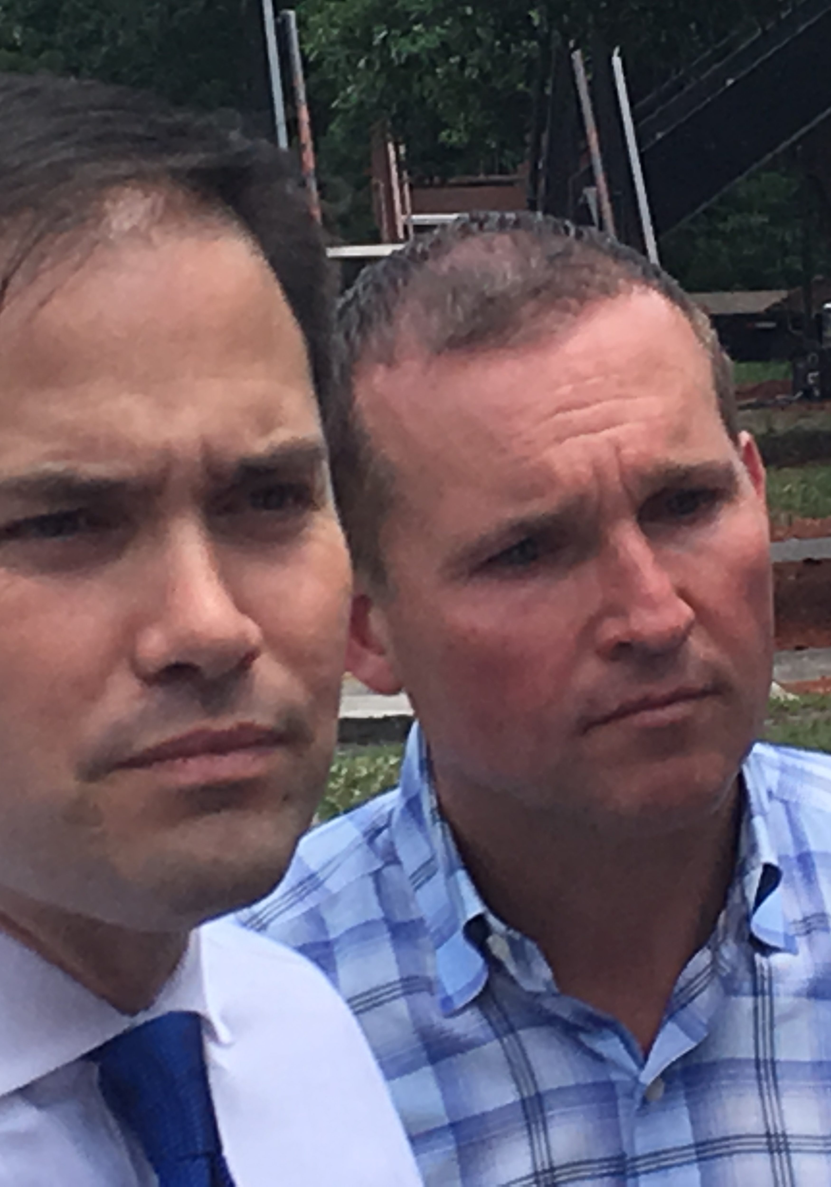 Marco Rubio and Lenny Curry