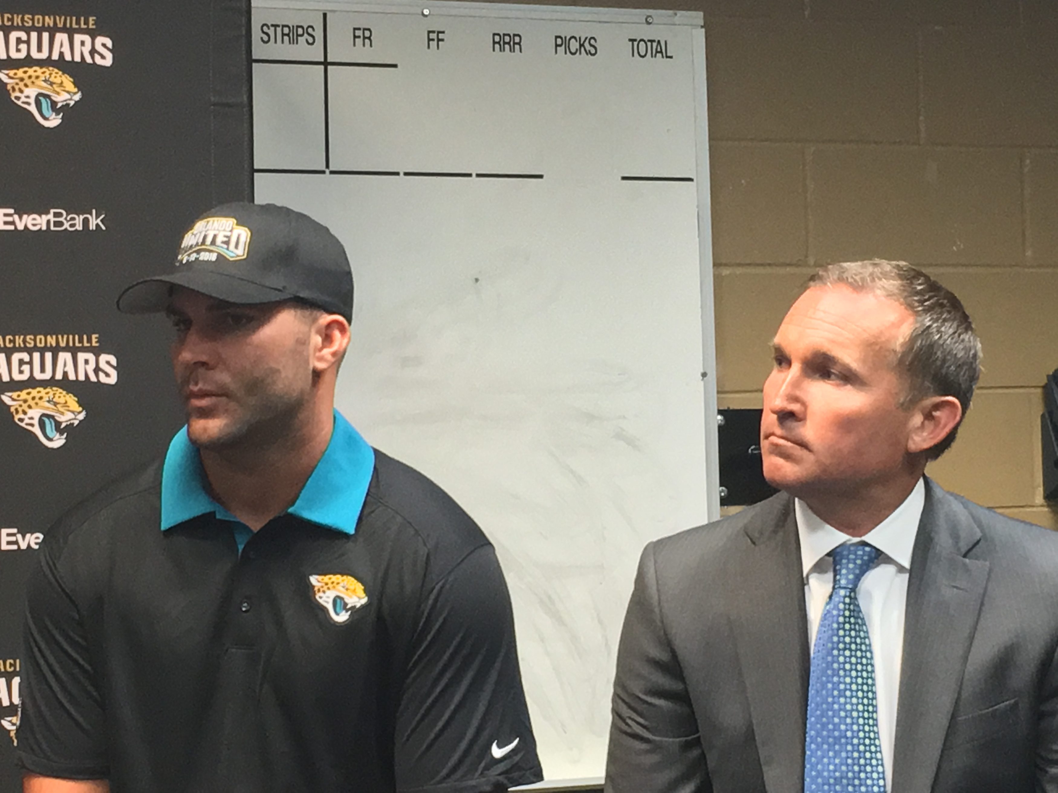 Blake Bortles and Lenny Curry