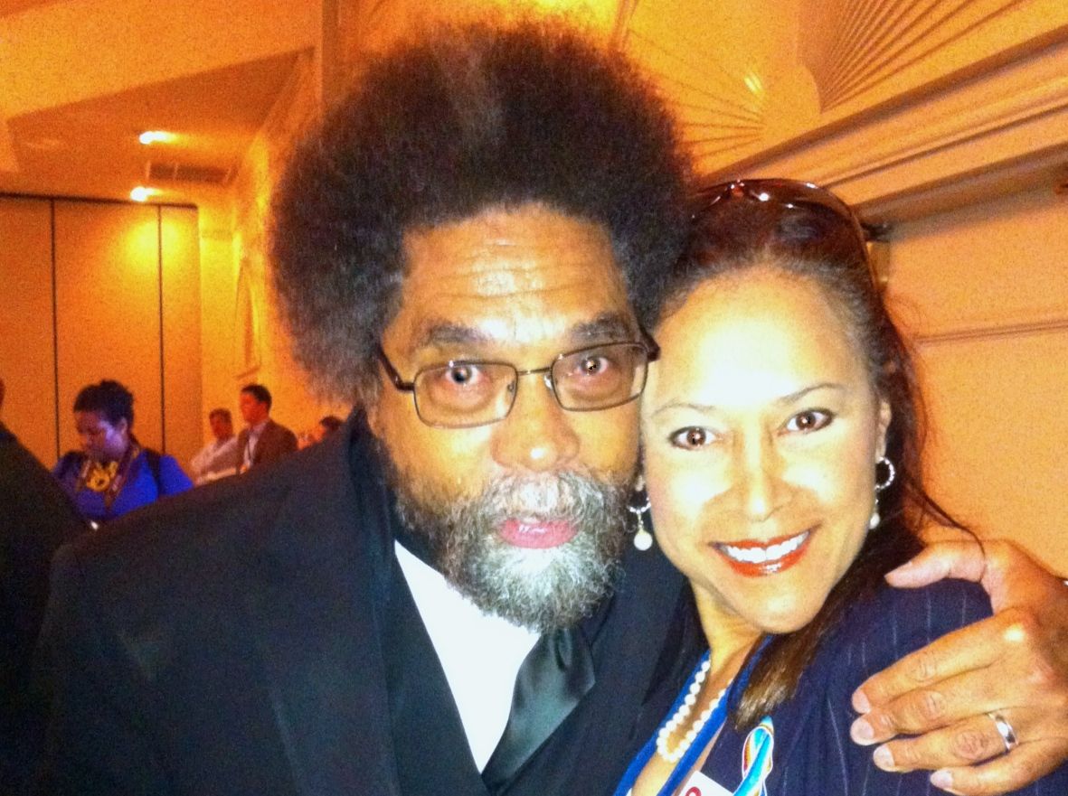 Cornell West and Fatima Rita Fahmy