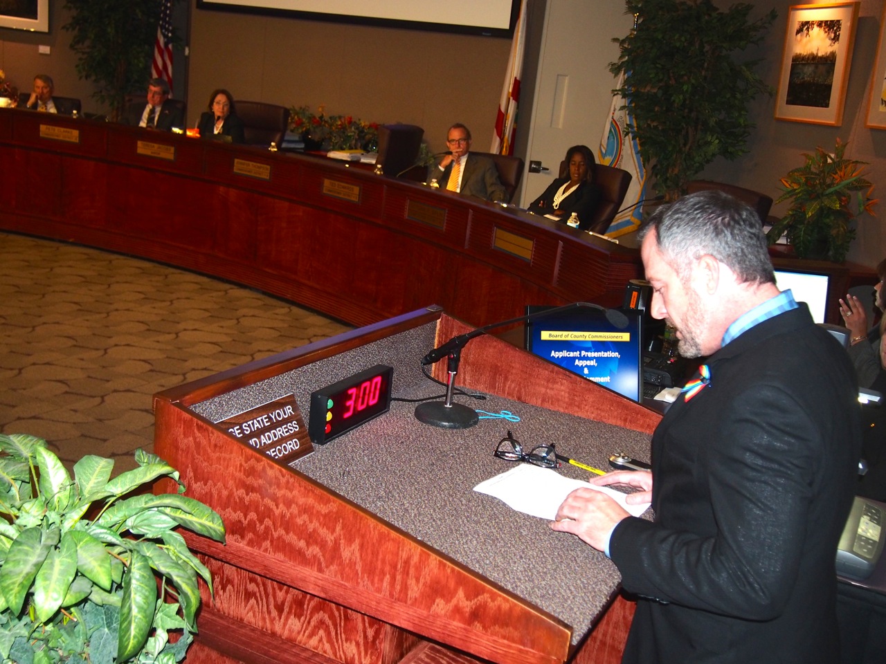 Eric Rollings at Orange County Board of Commissioners