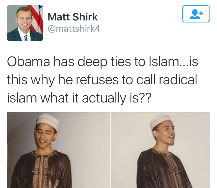 Shirk Obama