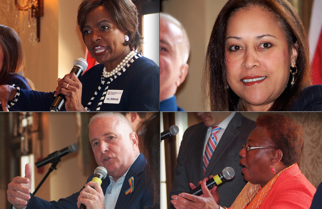 Fal Demings, Fatima Rita Fahmy, Bob Poe, Geraldine Thompson