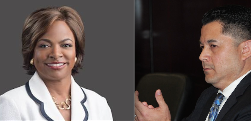 Val Demings and Henry Lim