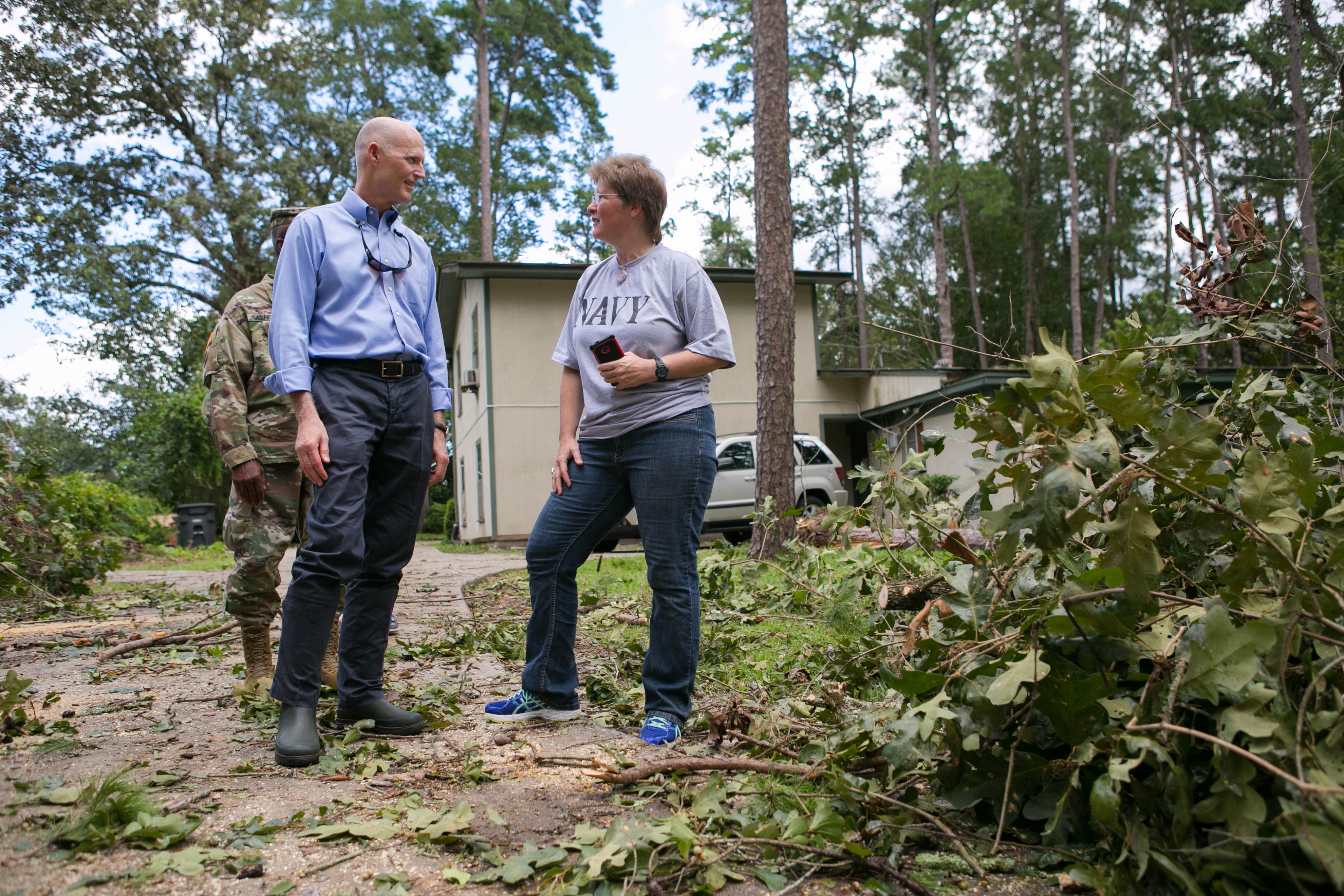 Rick Scott offers update on hurricane recovery efforts