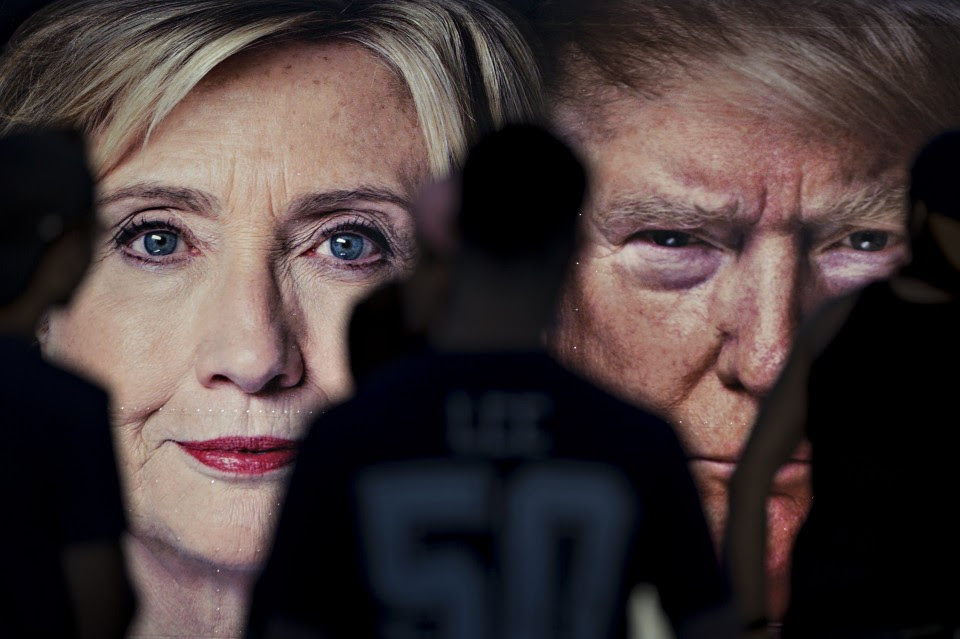 clinton-hillary-and-donald-trump-faces