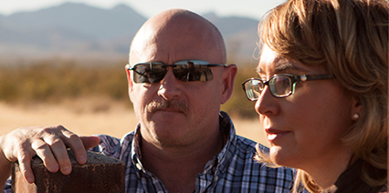 Mark Kelly and Gabby Giffords