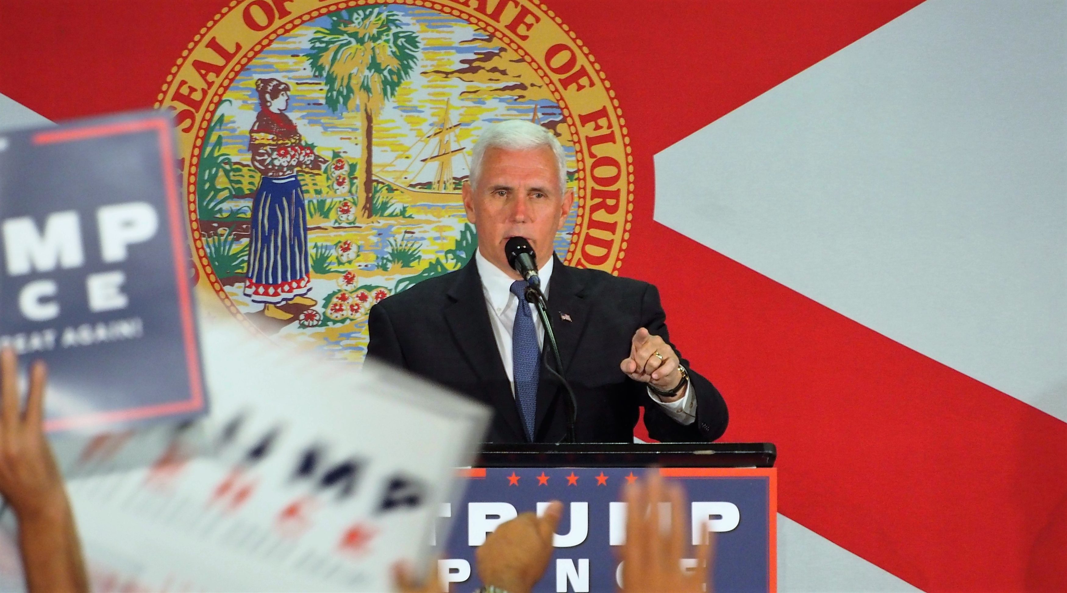 Mike Pence in Cocoa