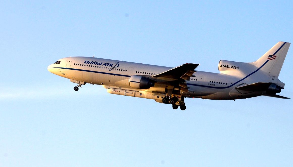 Orbital ATK L 1011 and Pegasus XL rocket