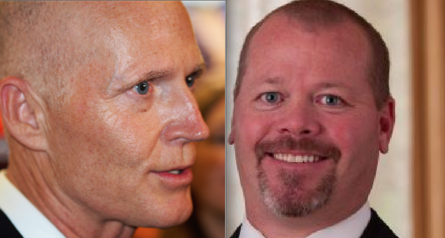 Rick Scott and Will Seccombe