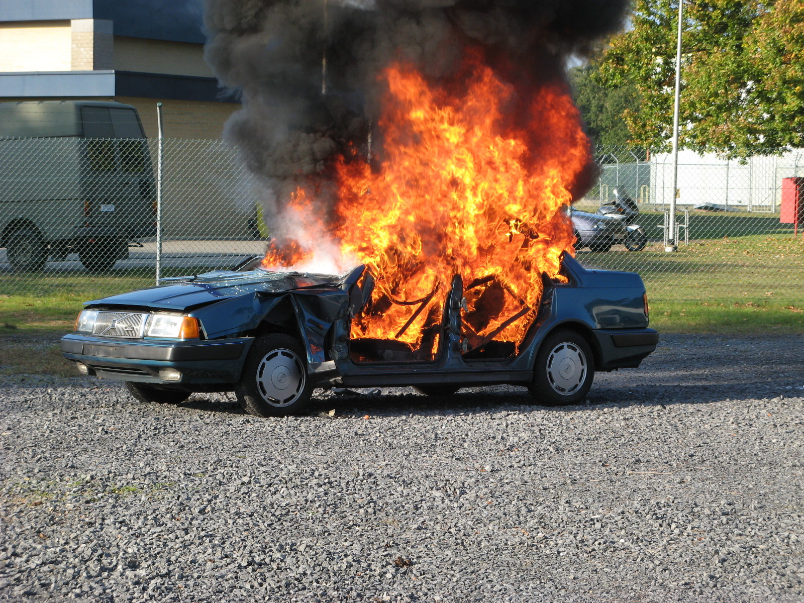 car fire arson insurance fraud