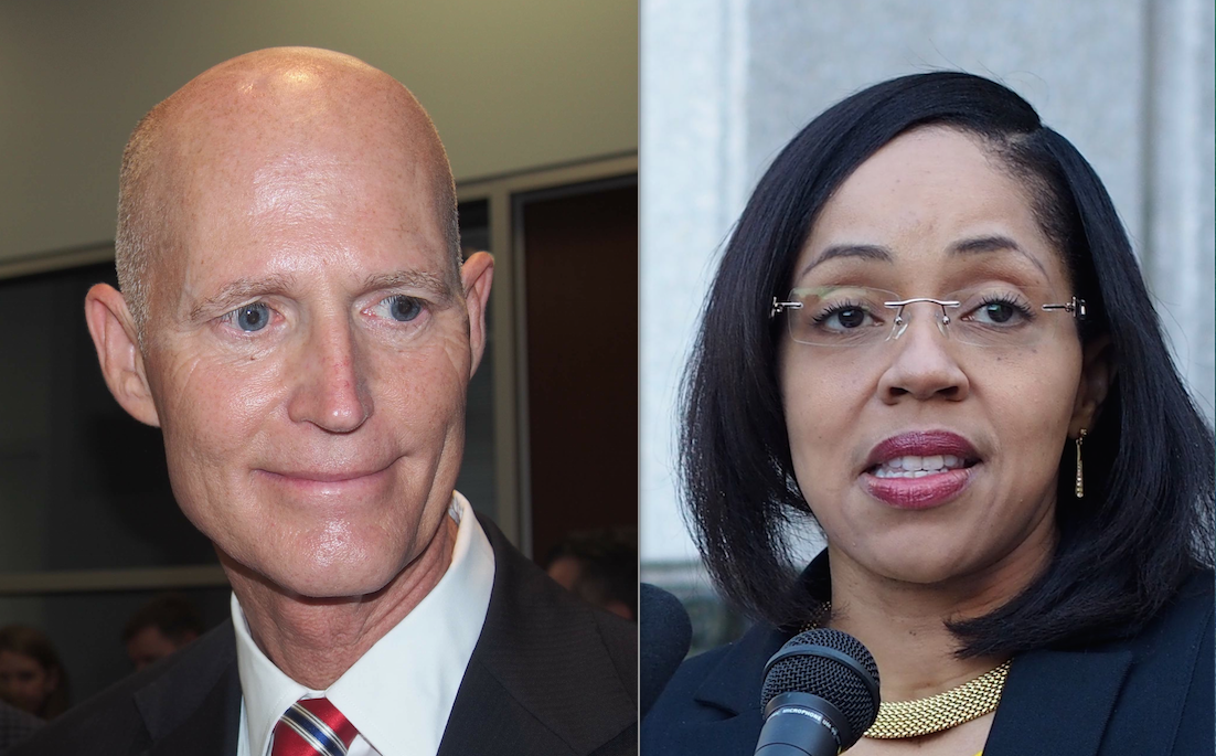 Rick Scott and Aramis Ayala