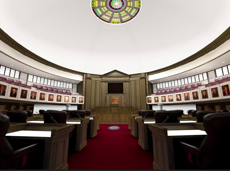 Florida Senate remodeled