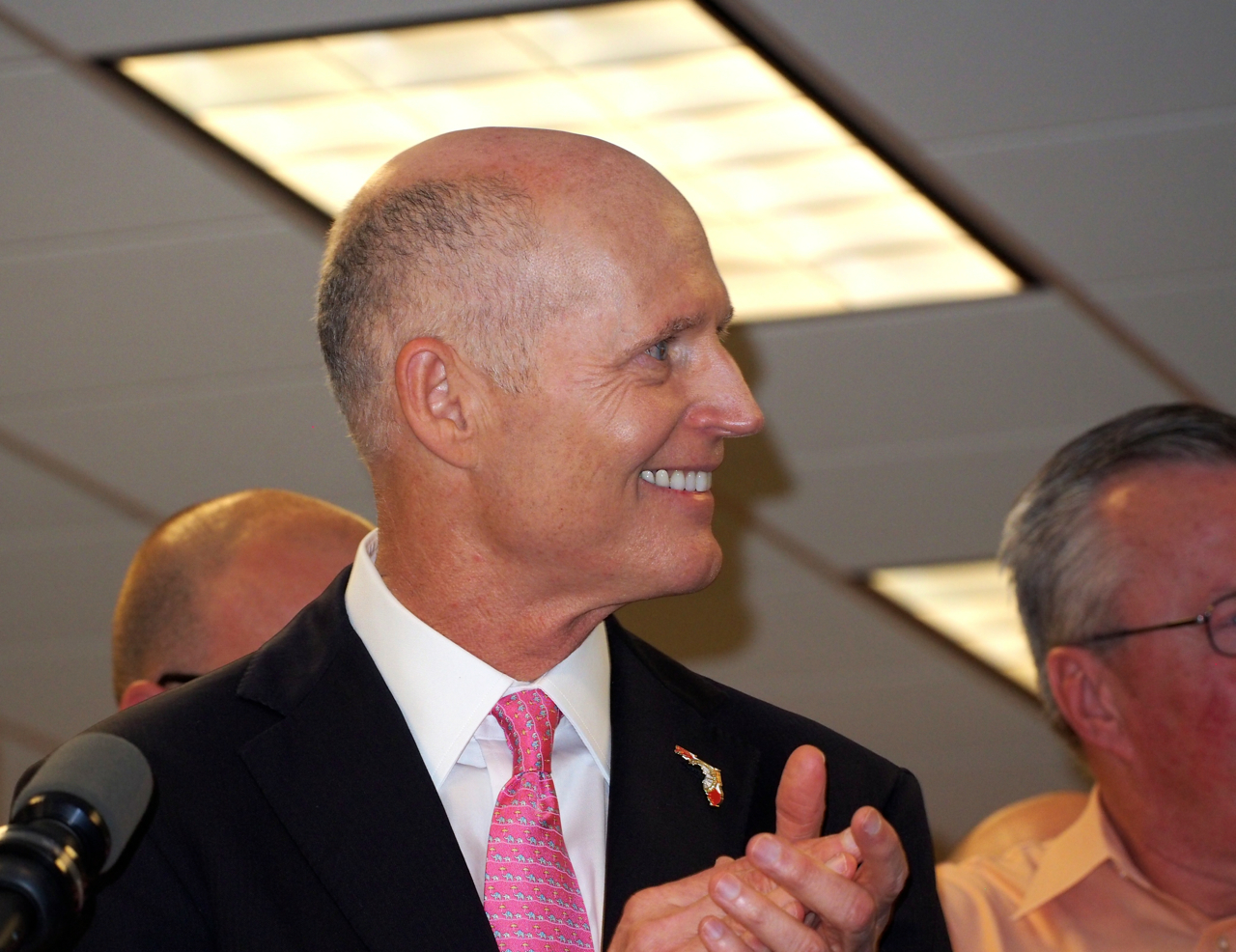 Rick Scott in Lake Mary