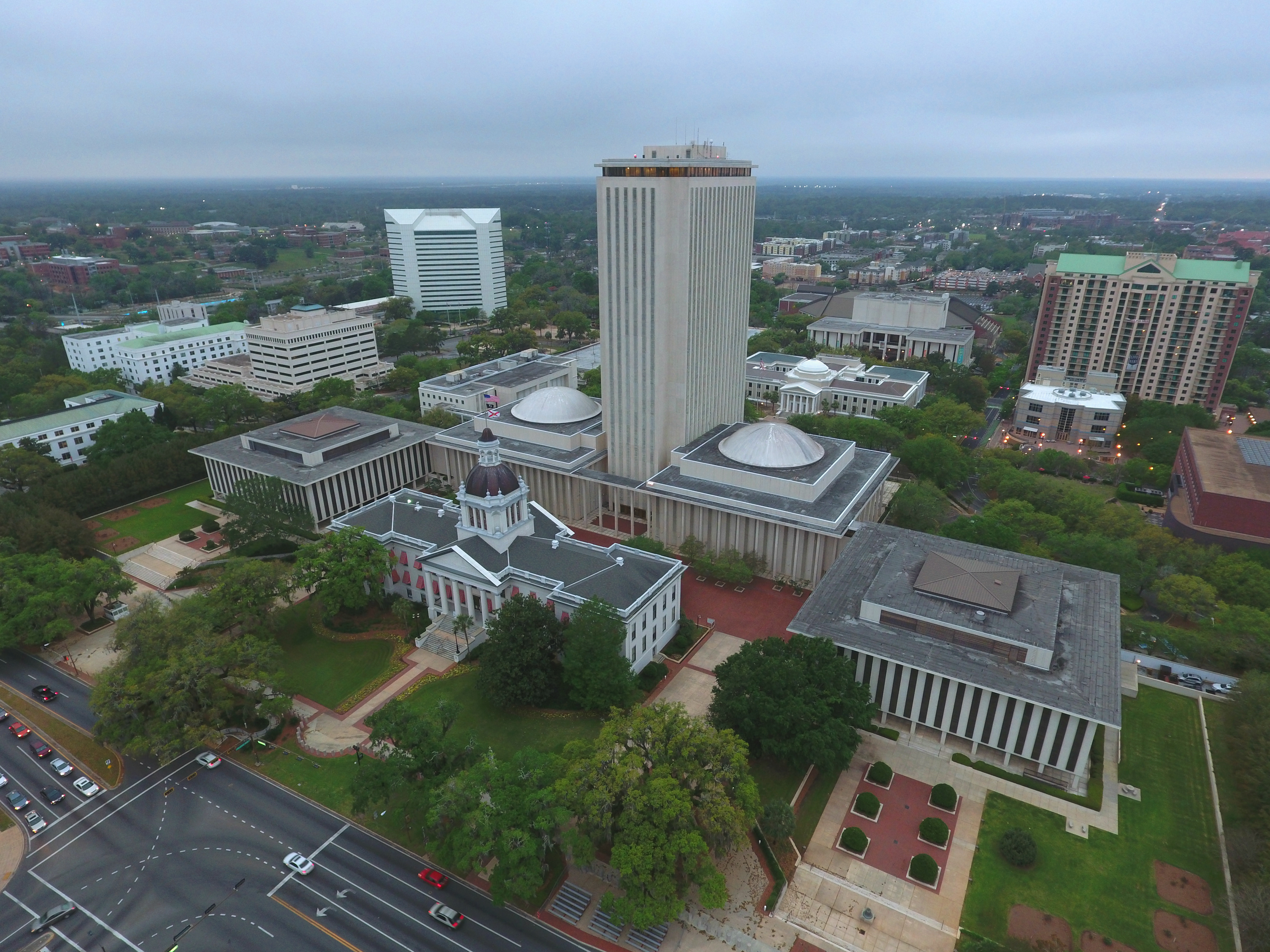 Aerial photo Florida State Capitol Building