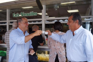 Philip Levine visits Miami’s Versailles Cuban Restaurant