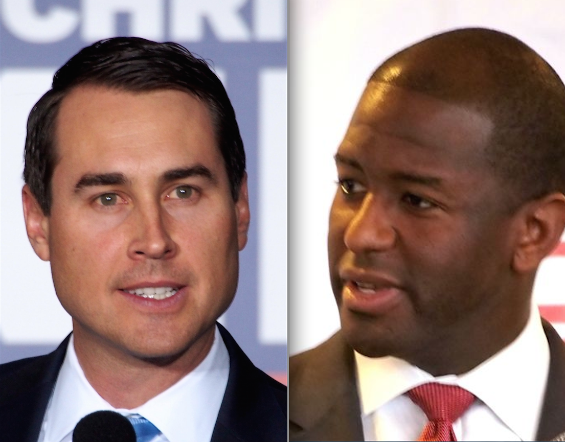 Chris King and Andrew Gillum