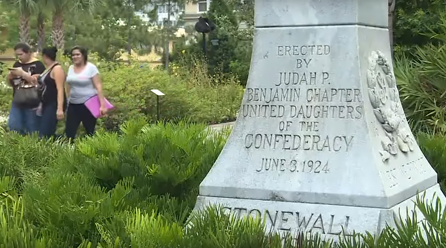 bradenton confederate statue