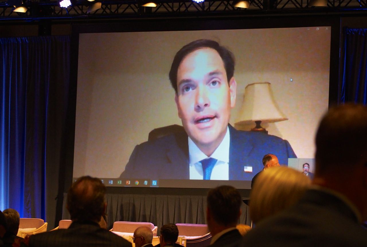 Marco Rubio appears at Florida Chamber