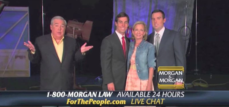 Morgan & Morgan TV ad