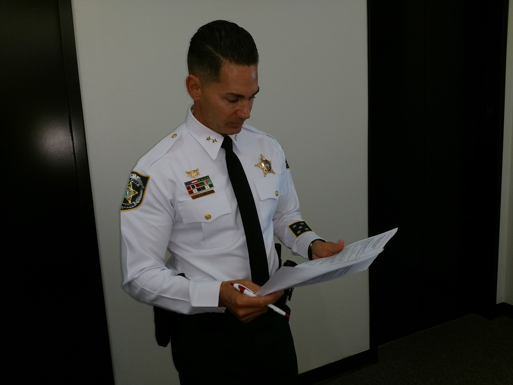 interim Hillsborough County Sheriff Chad Chronister