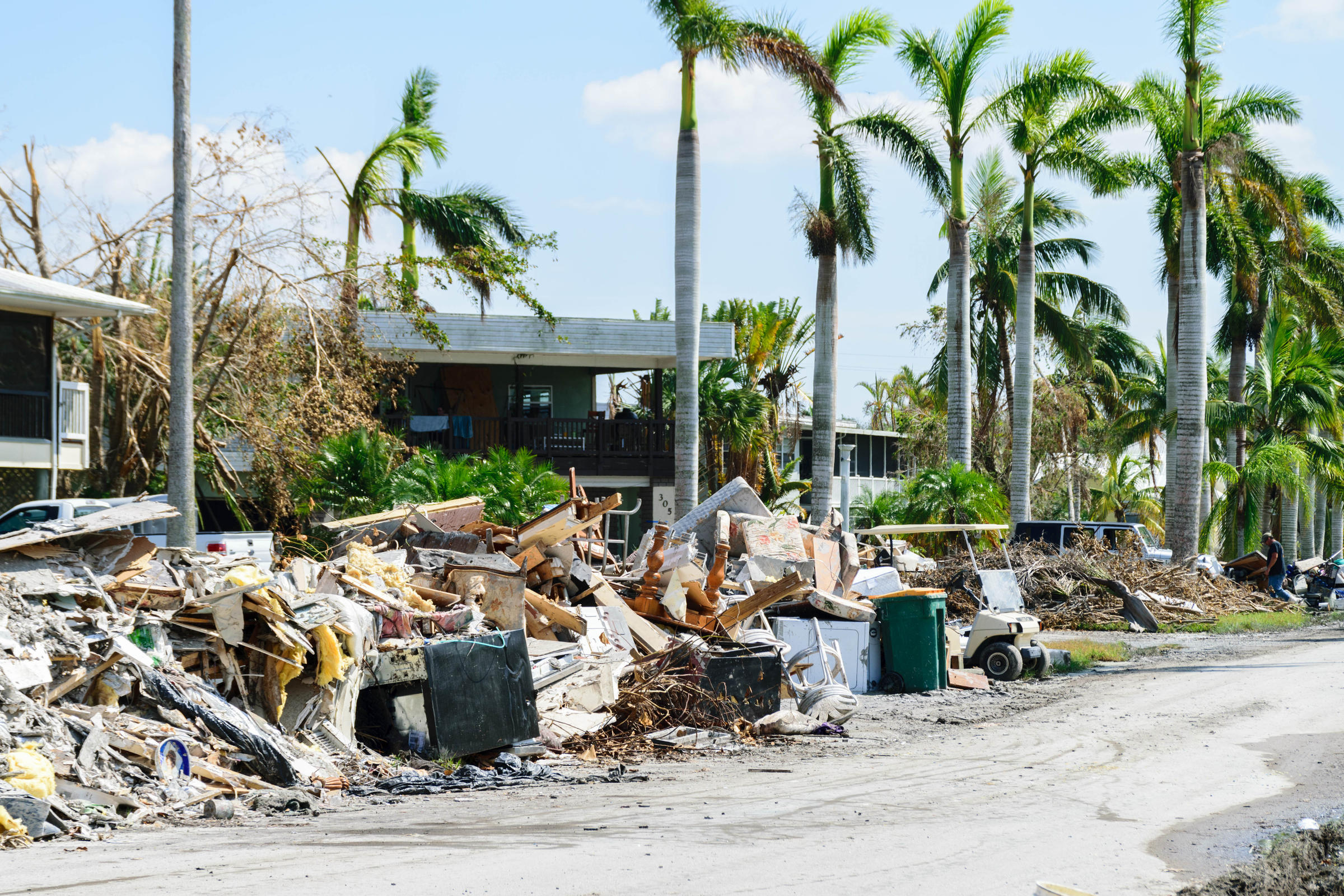 Irma debris cleanup