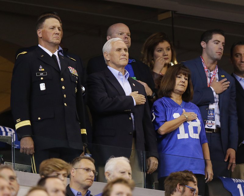 pence, mike - at game