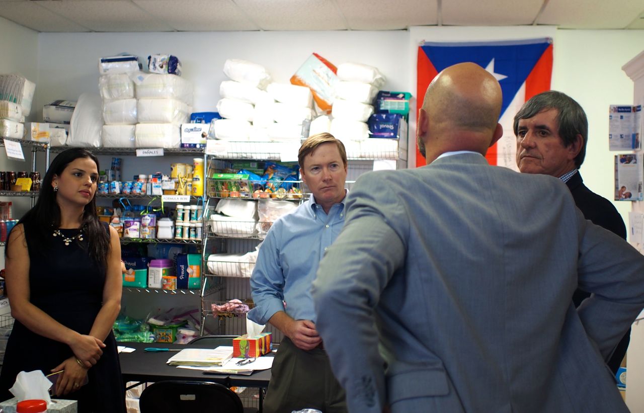 Marucci Guzman, Adam Putnam, Rene Plasencia and Pete Clarke