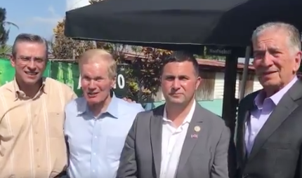 Ricardo Rossello, Bill Nelson, Darren Soto, Alejandro Padilla