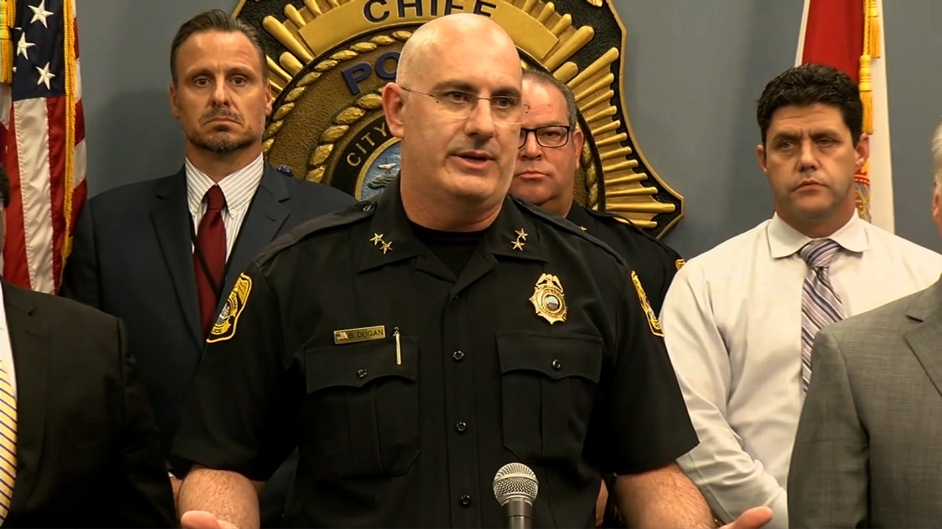 FL:Tampa Police Chief & Mayor presse