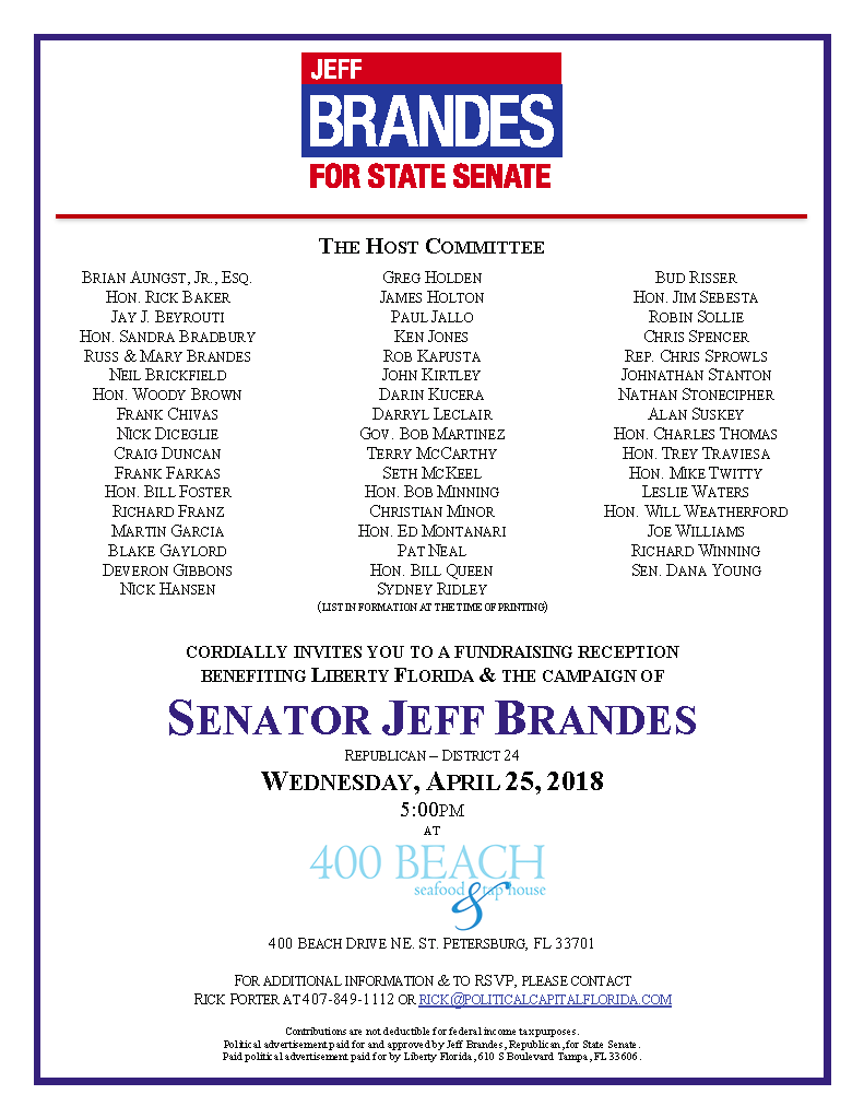 Brandes fundraiser 4.25.2018