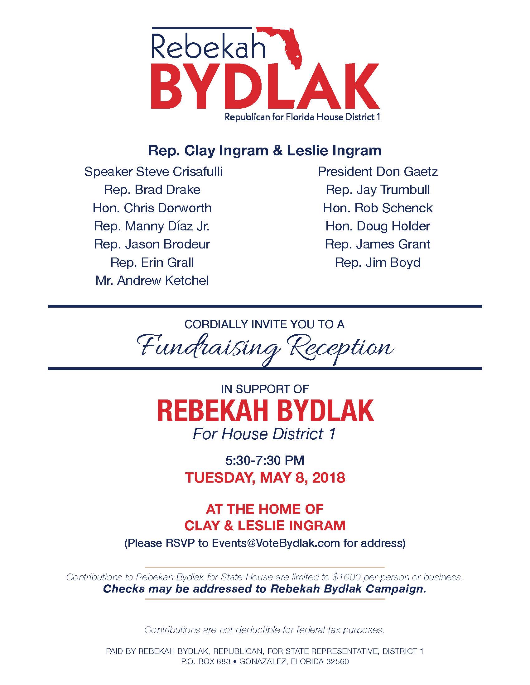 Bydlak fundraiser 5.9.2018