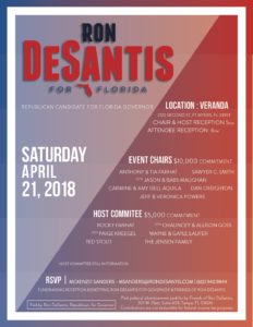 DeSantis Invite 4.21.2018