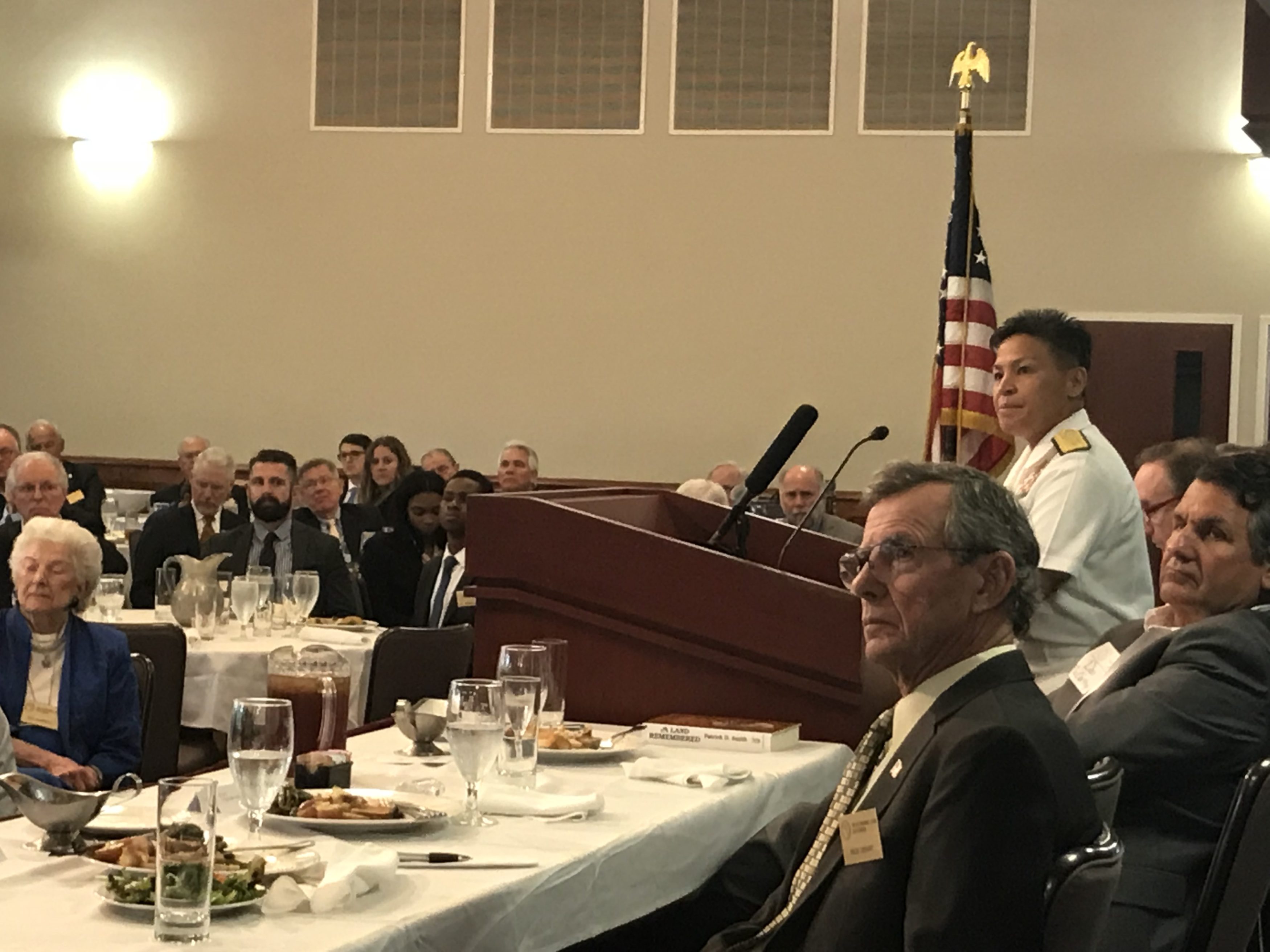 Rear Admiral Better Bolivar talks numbers with the Economic Club of Florida